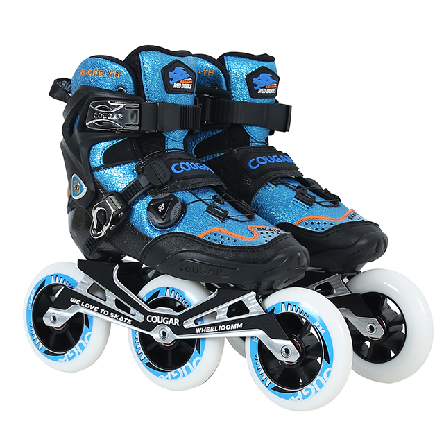 M-ONE-YH 3 Wheels Slalom Figure Inline Roller Skates