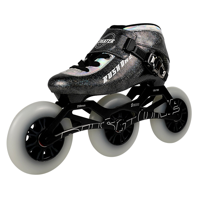 Customizable Speed Skates with Big 3 Wheels